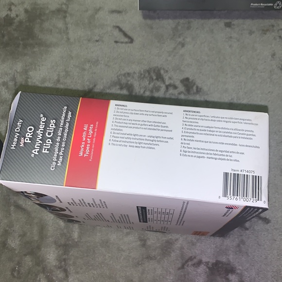 0523 TWO BOXES OF Simply Living 175CT Heavy Duty Max Pro “Anywhere” Flip Clips - Picture 5 of 6